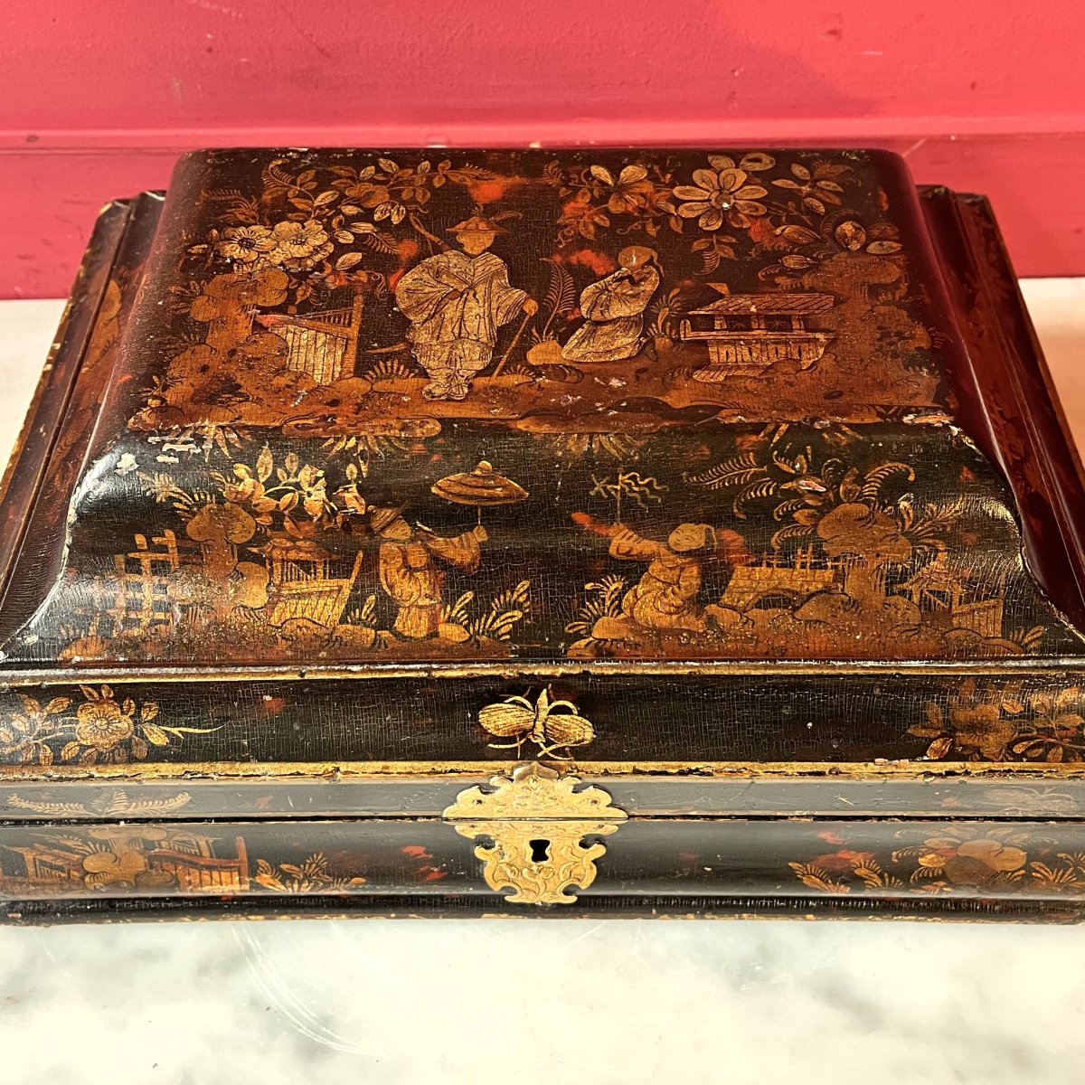 "wig" Box, Louis XV Period-photo-4