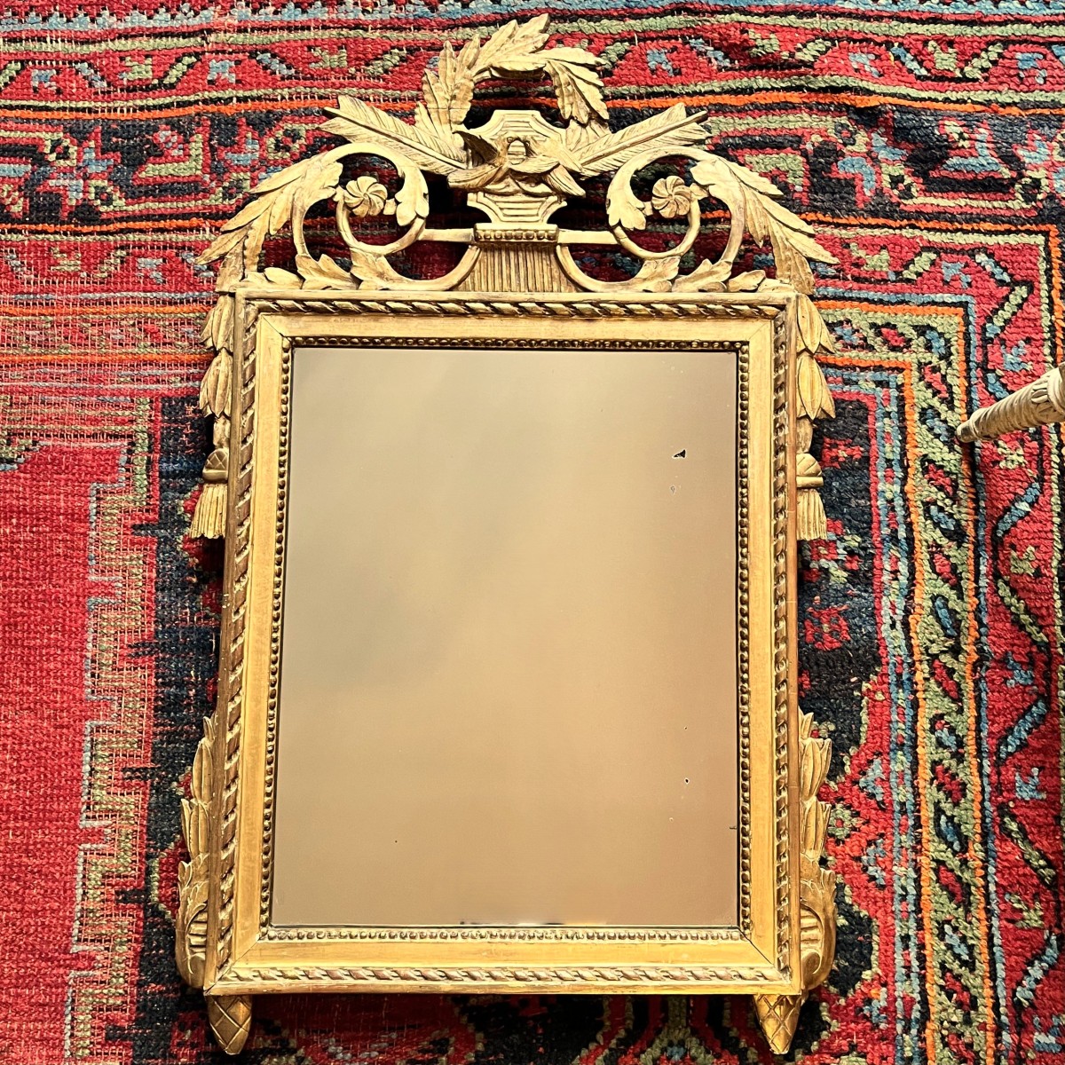 Miroir de mariage, époque Louis XVI