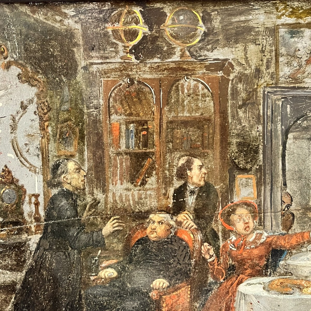 Study For An Interior Scene, Mid-19th Century-photo-3