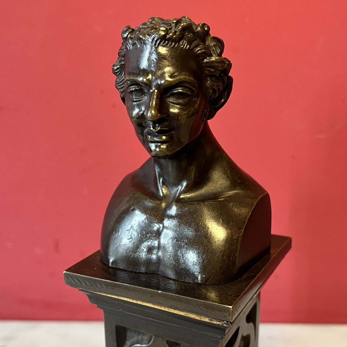 Bust Of A Faun, Circa 1830-photo-2