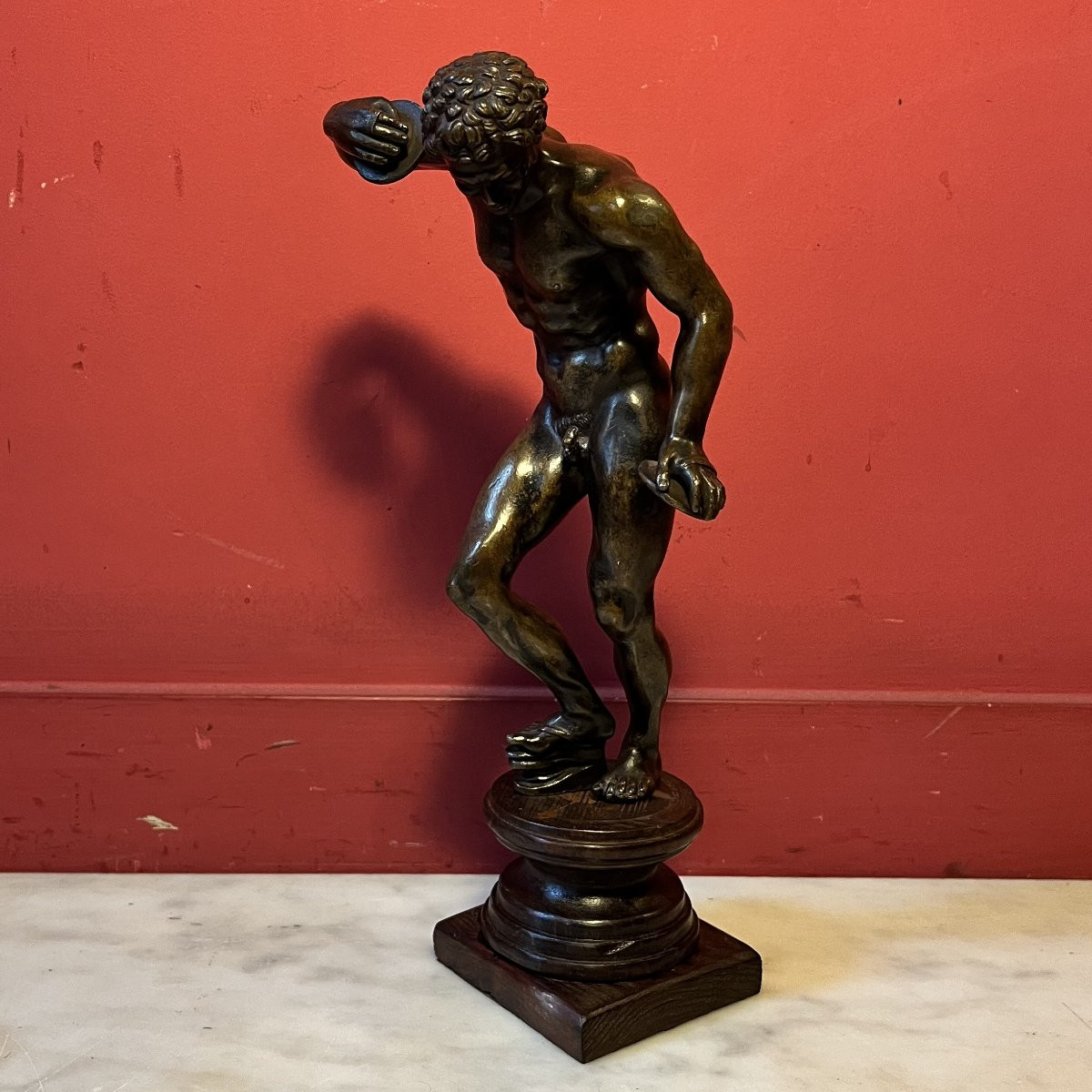 Grand Tour, Faun With Cymbals, 19th Century-photo-2