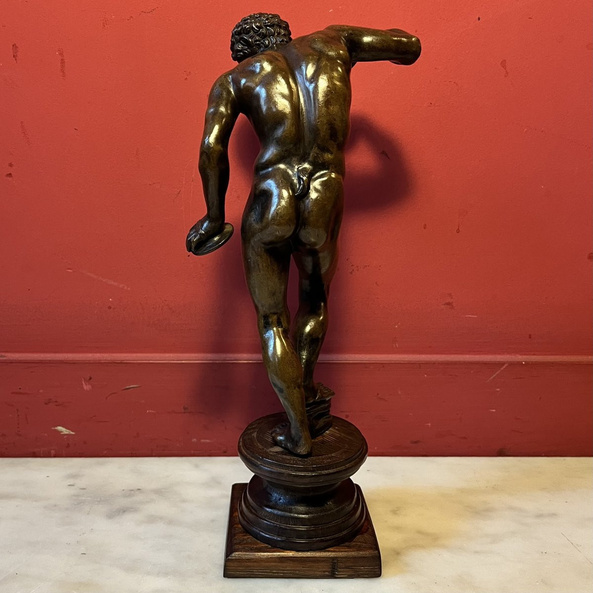 Grand Tour, Faun With Cymbals, 19th Century-photo-4