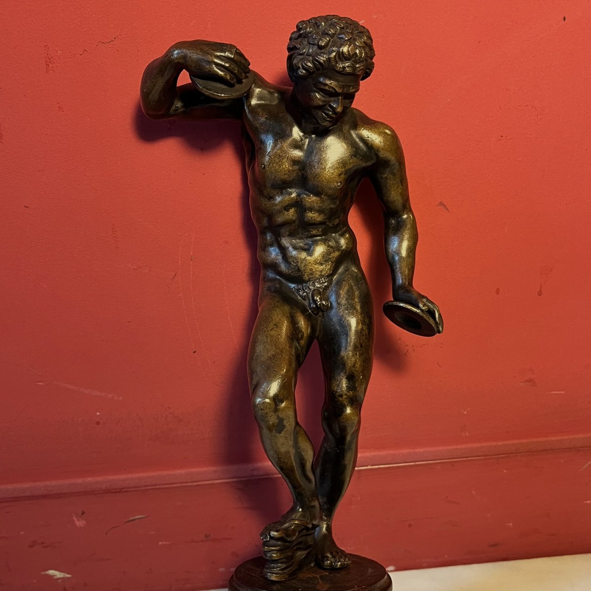 Grand Tour, Faun With Cymbals, 19th Century-photo-2