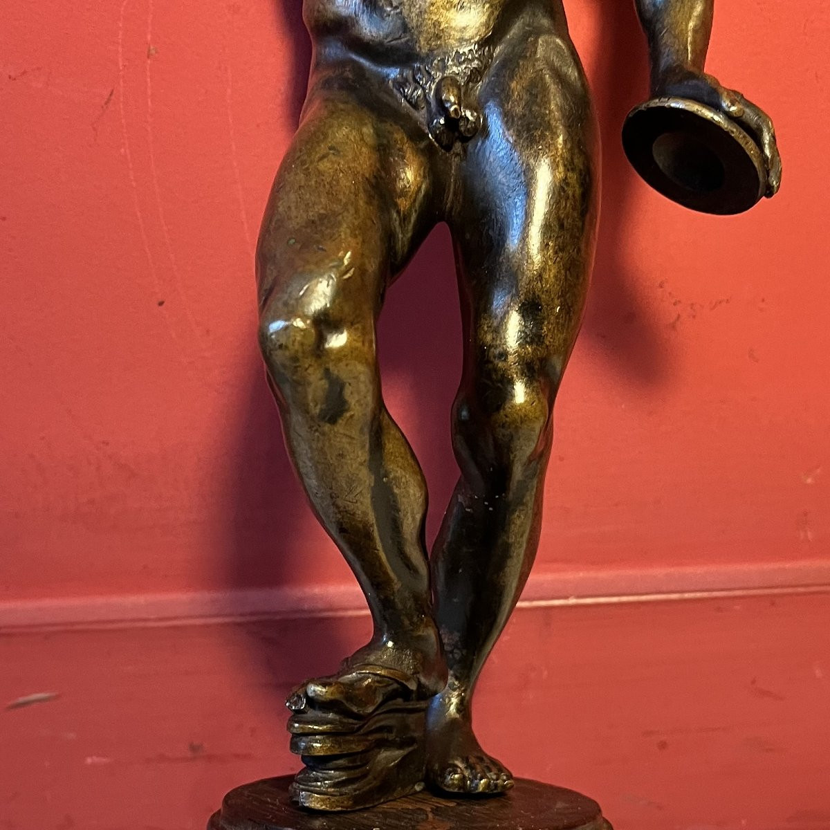 Grand Tour, Faun With Cymbals, 19th Century-photo-4
