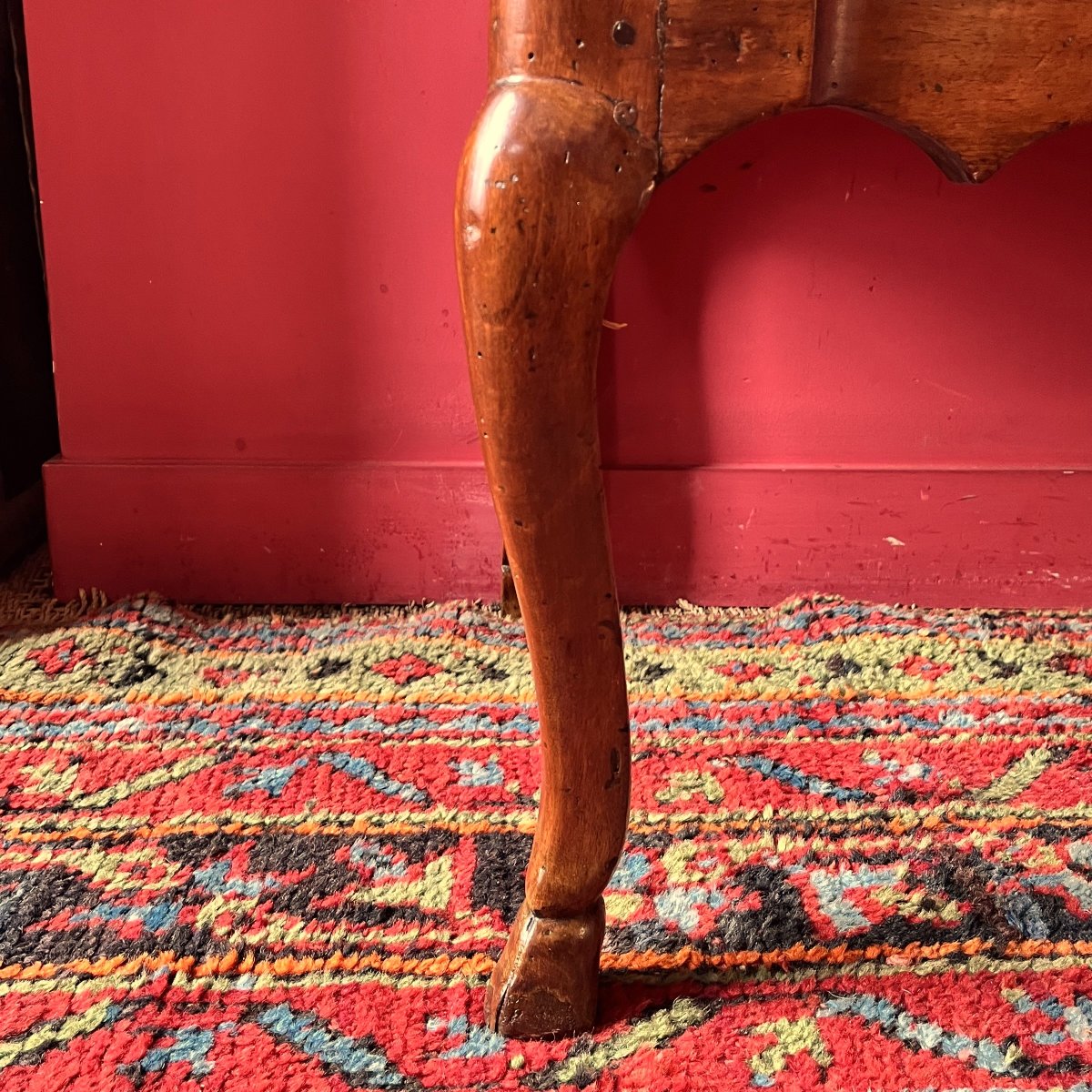 Small Provencal Crossbow Chest Of Drawers, 18th Century-photo-6