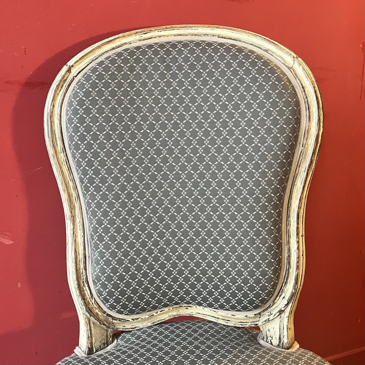 Paire de chaises, époque Louis XV-photo-2