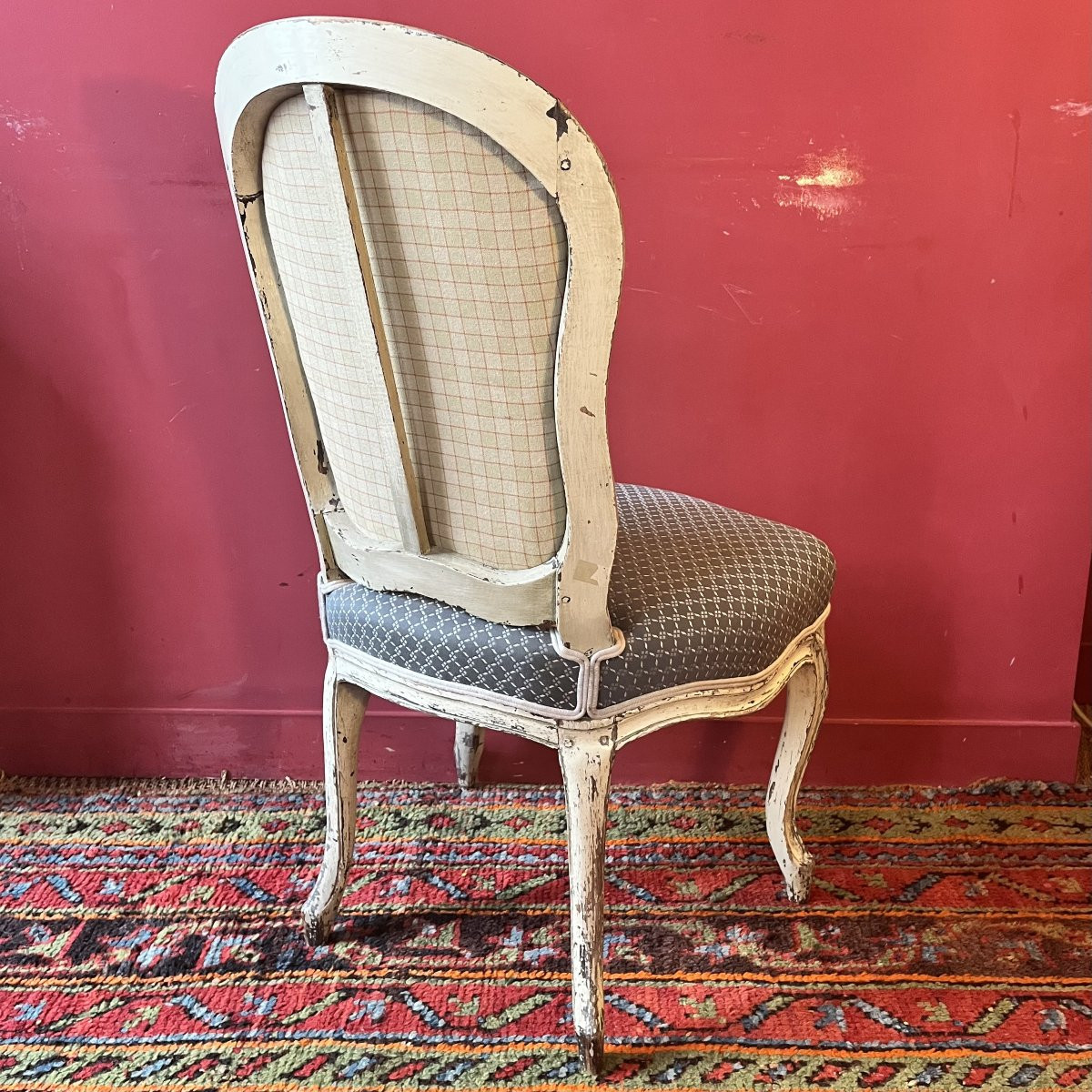 Paire de chaises, époque Louis XV-photo-6