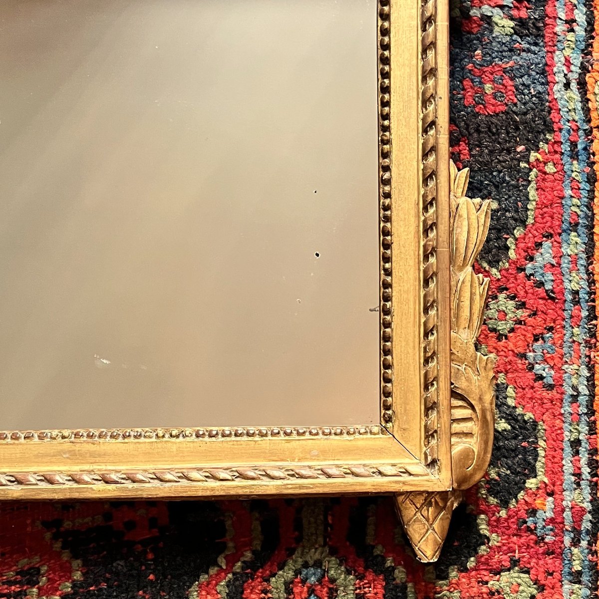 Miroir de "mariage", époque Louis XVI-photo-1