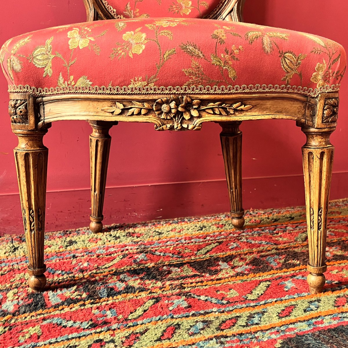 Carved Chair, Louis XVI Period-photo-3