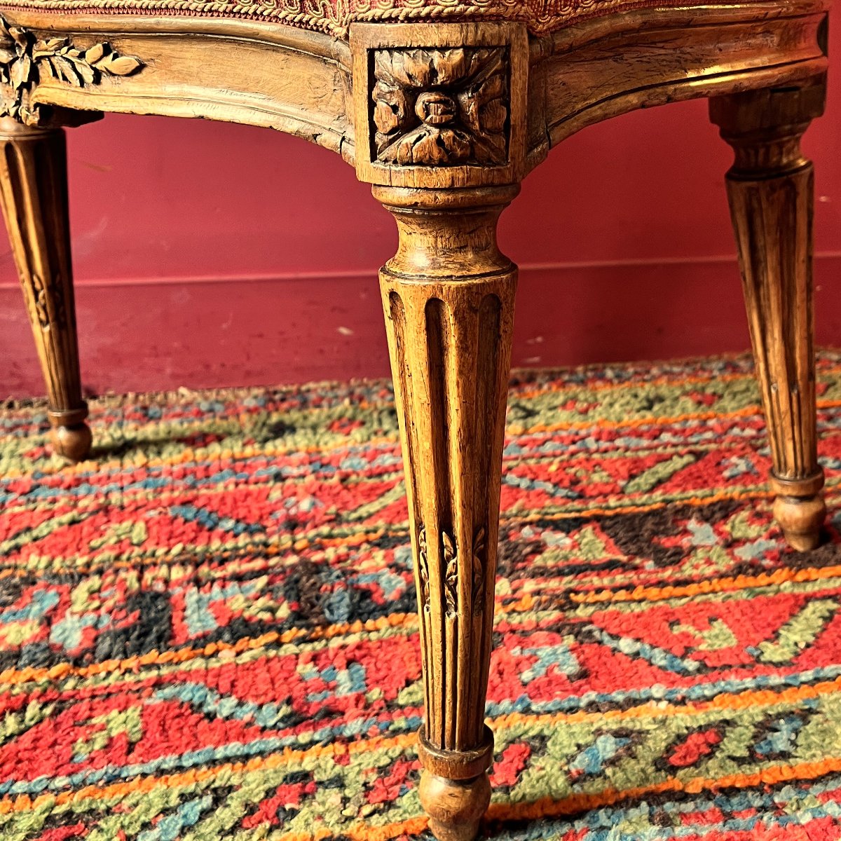 Carved Chair, Louis XVI Period-photo-5