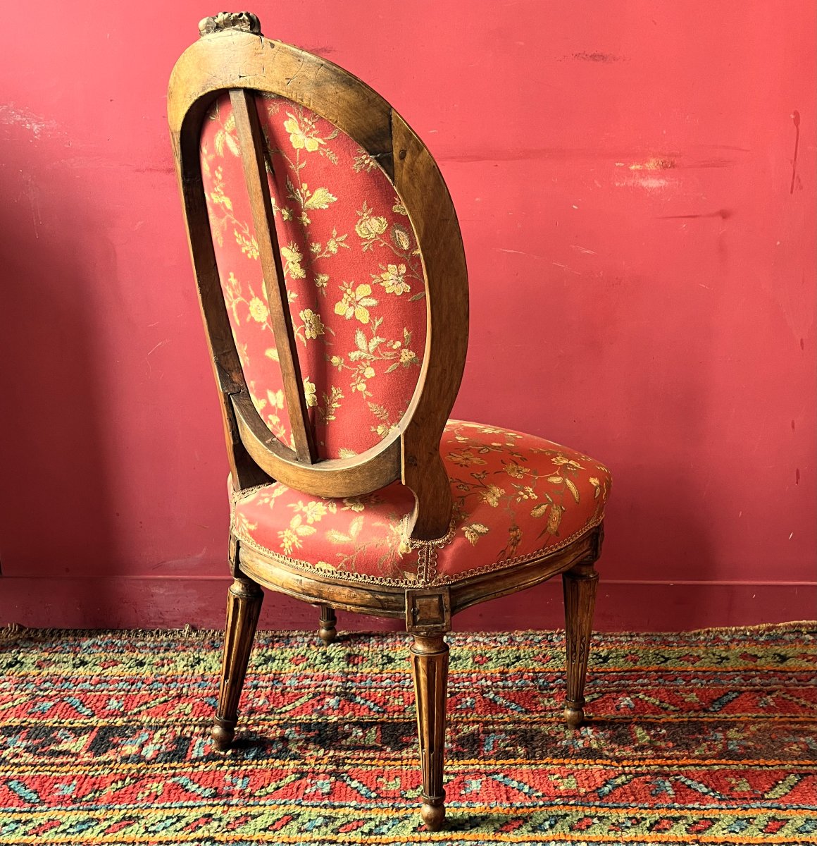 Carved Chair, Louis XVI Period-photo-7