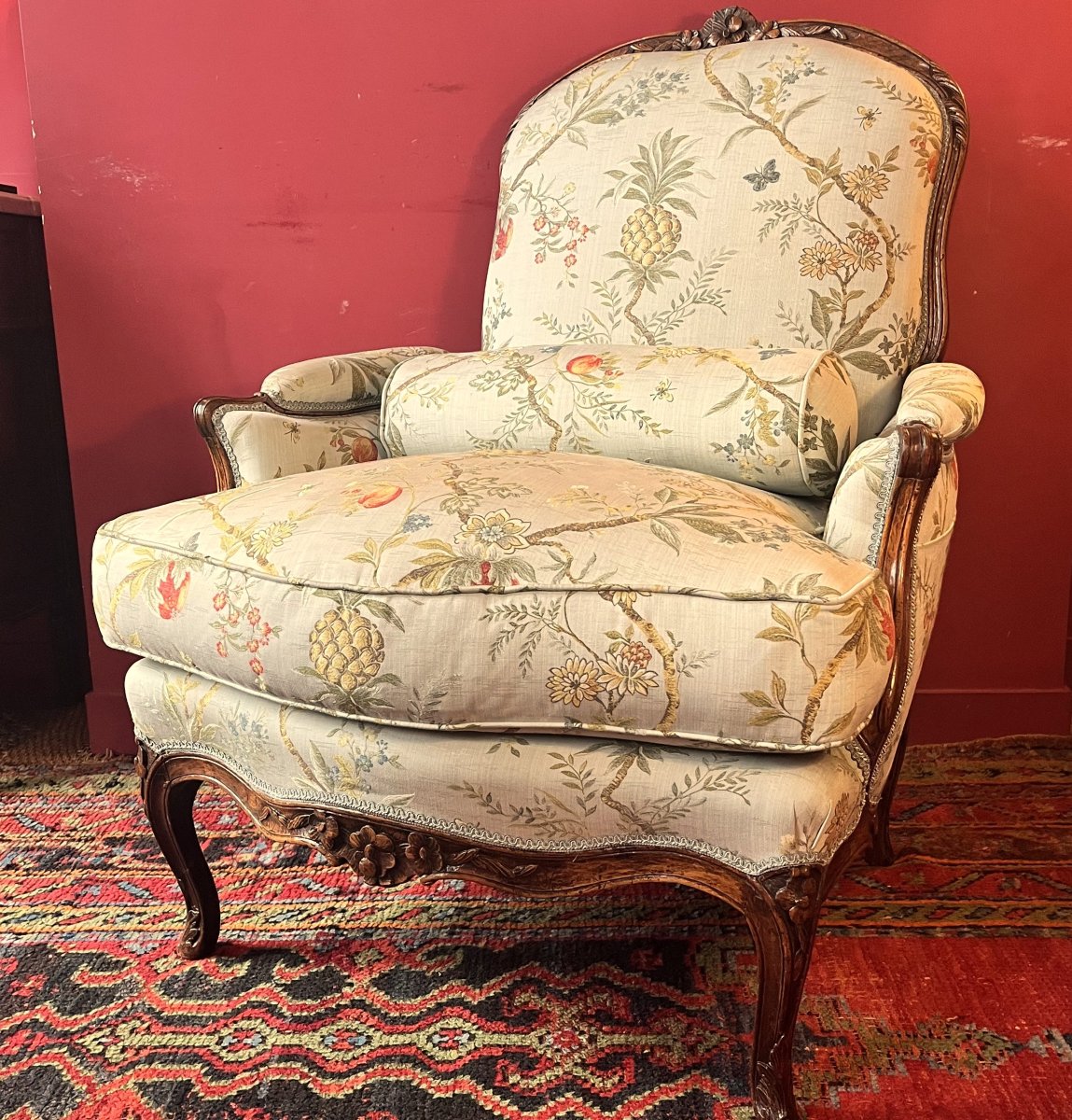 Grande bergère à la Reine, époque Louis XV