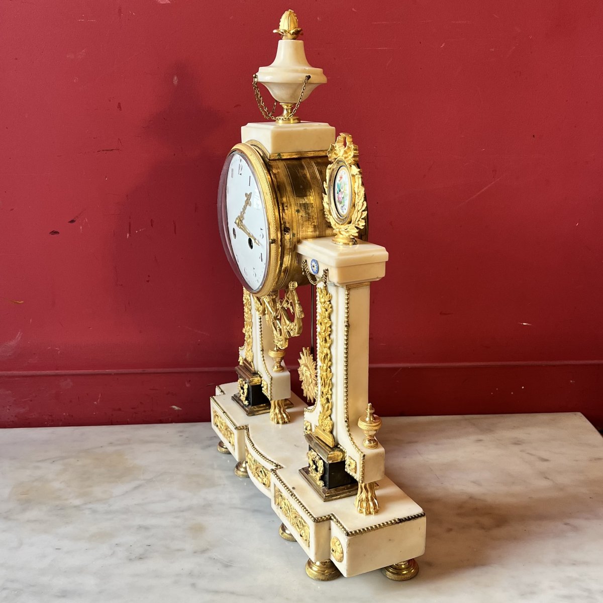 Pendule portique, vers 1800-photo-3