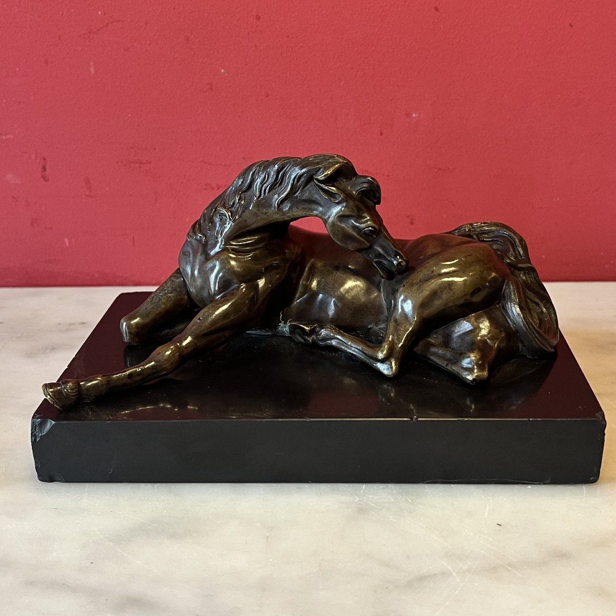Reclining Horse, 20th Century