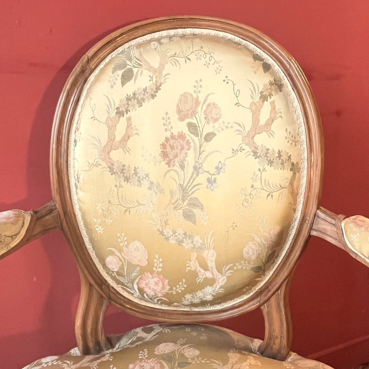 Stamped "c. Séné," Louis XVI-period Armchair-photo-1