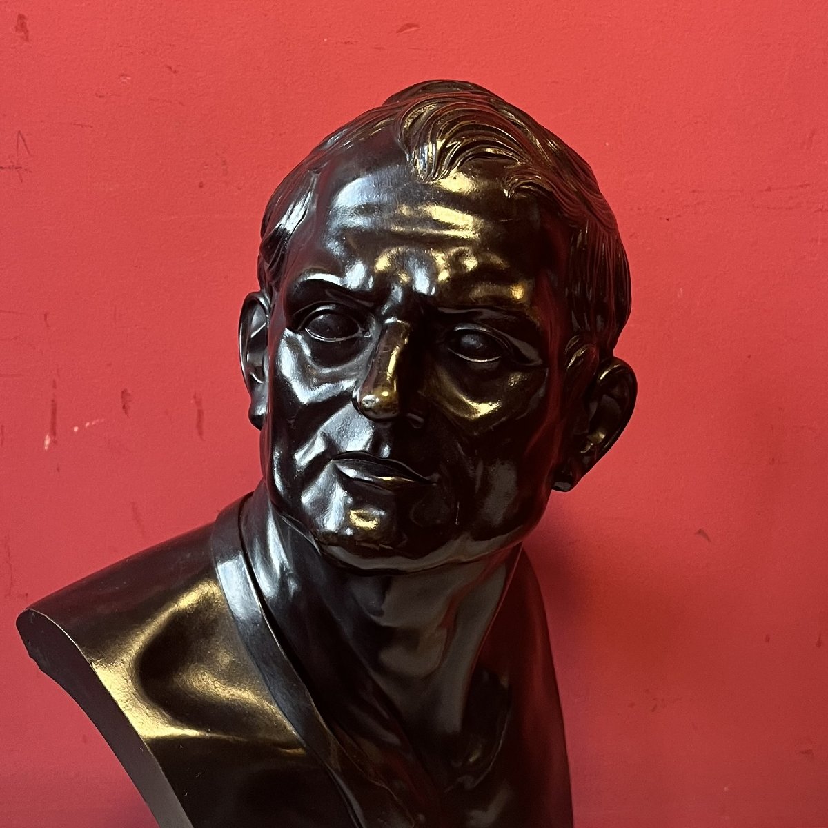 Grand Tour, buste d'homme, XIXème siècle-photo-1