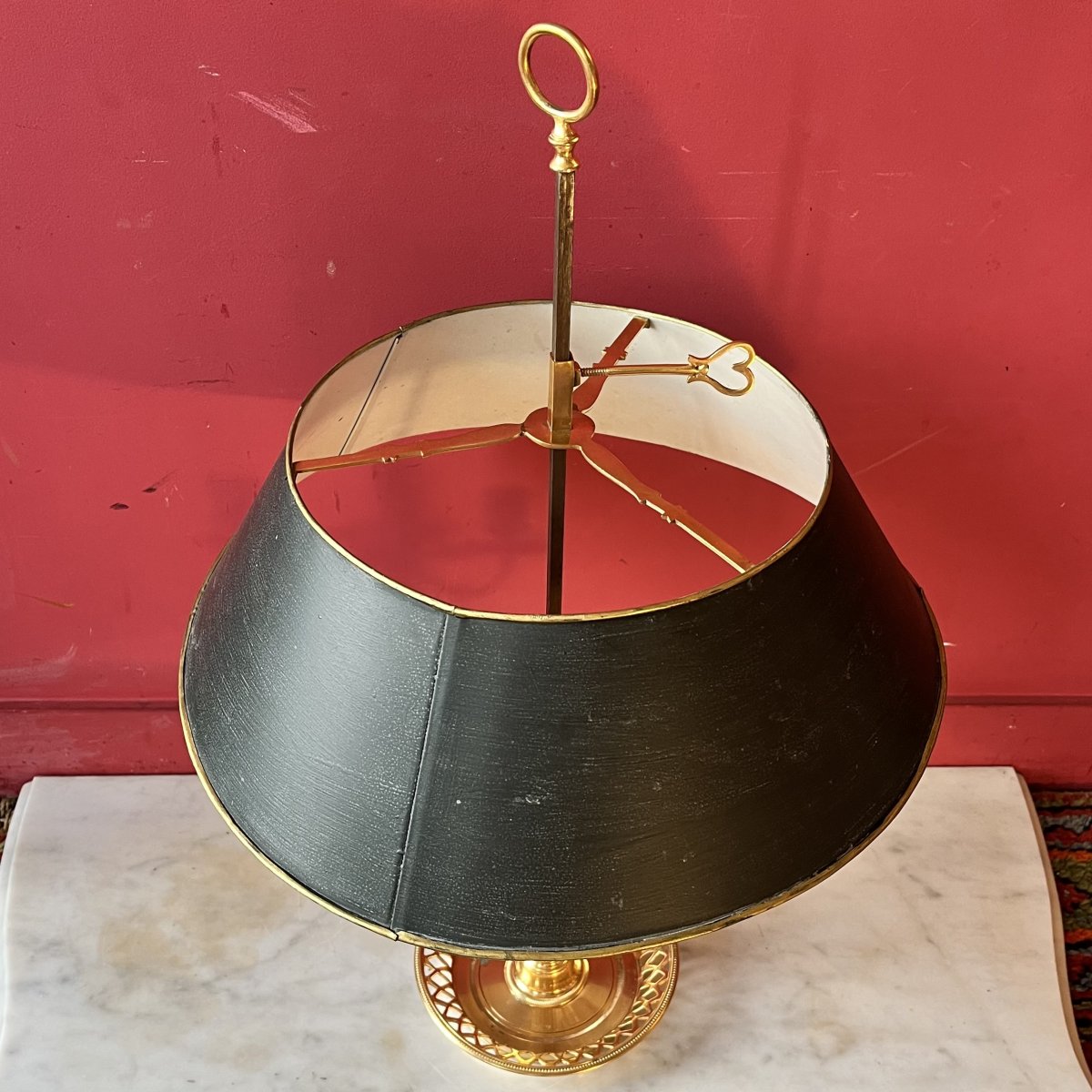 Bouillotte Lamp, 19th Century-photo-2