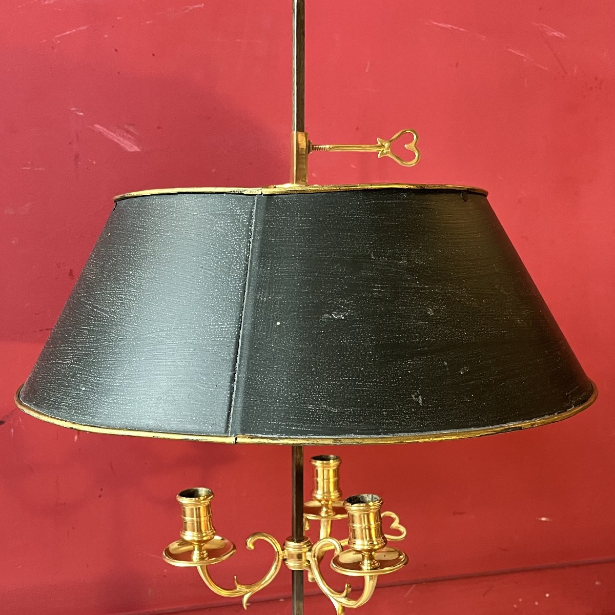 Bouillotte Lamp, 19th Century-photo-4