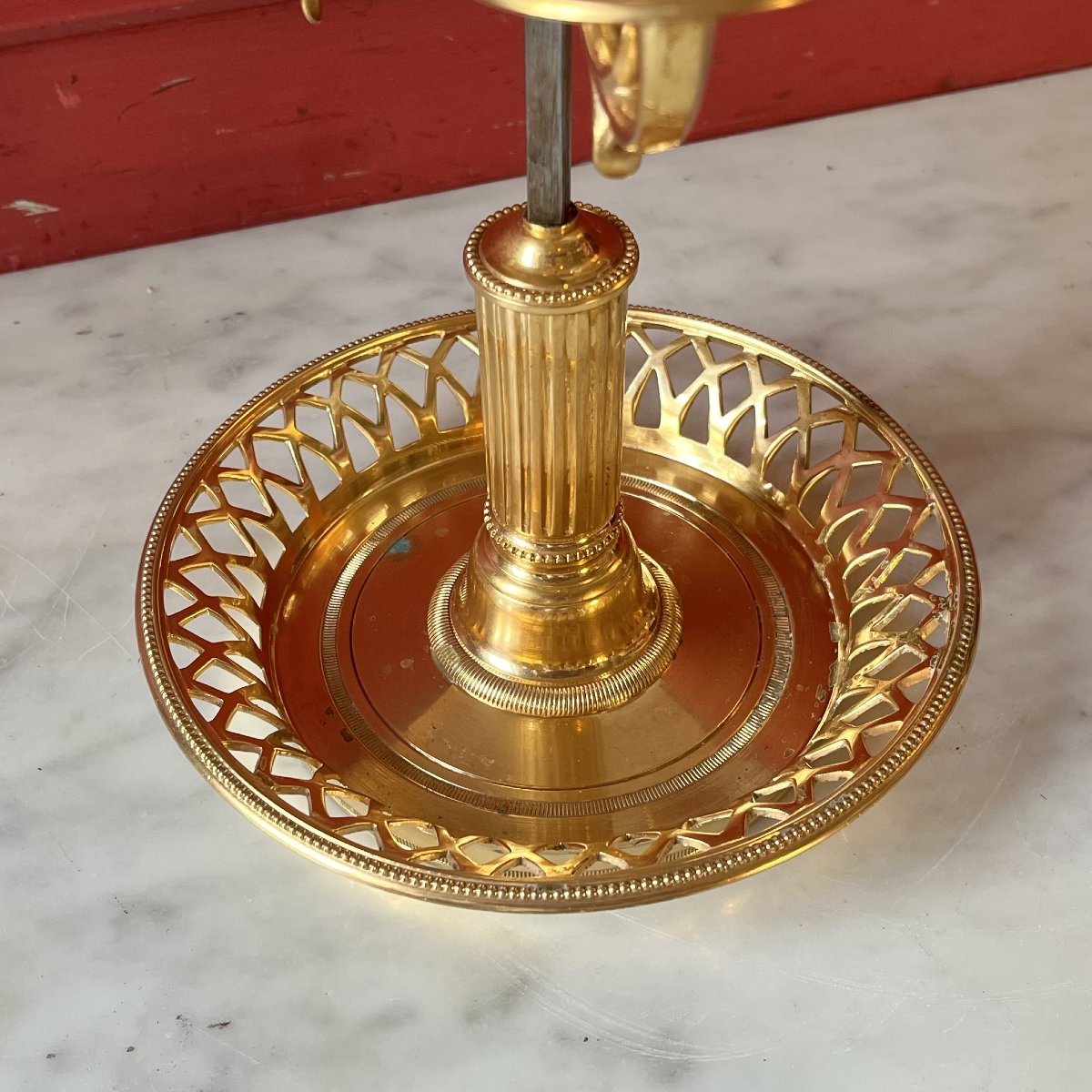 Bouillotte Lamp, 19th Century-photo-5