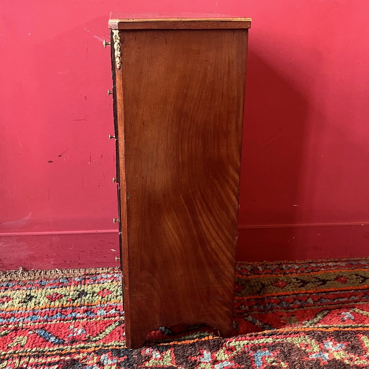 Chiffonnier de maîtrise, époque Louis XVI-photo-3