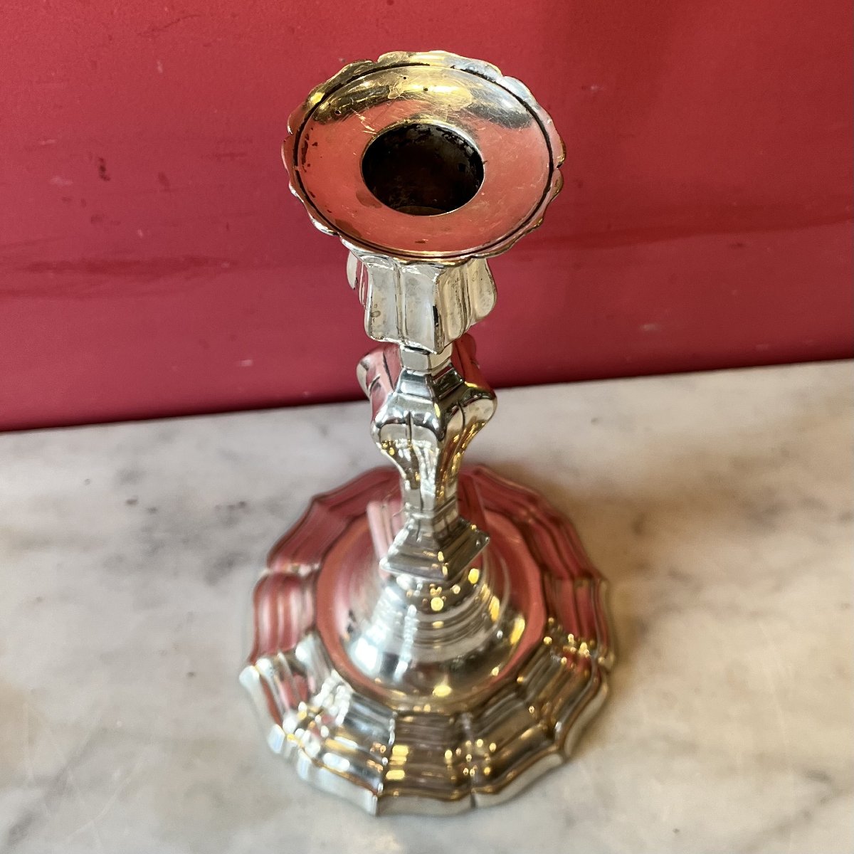 Candlestick, Louis XV Period-photo-2