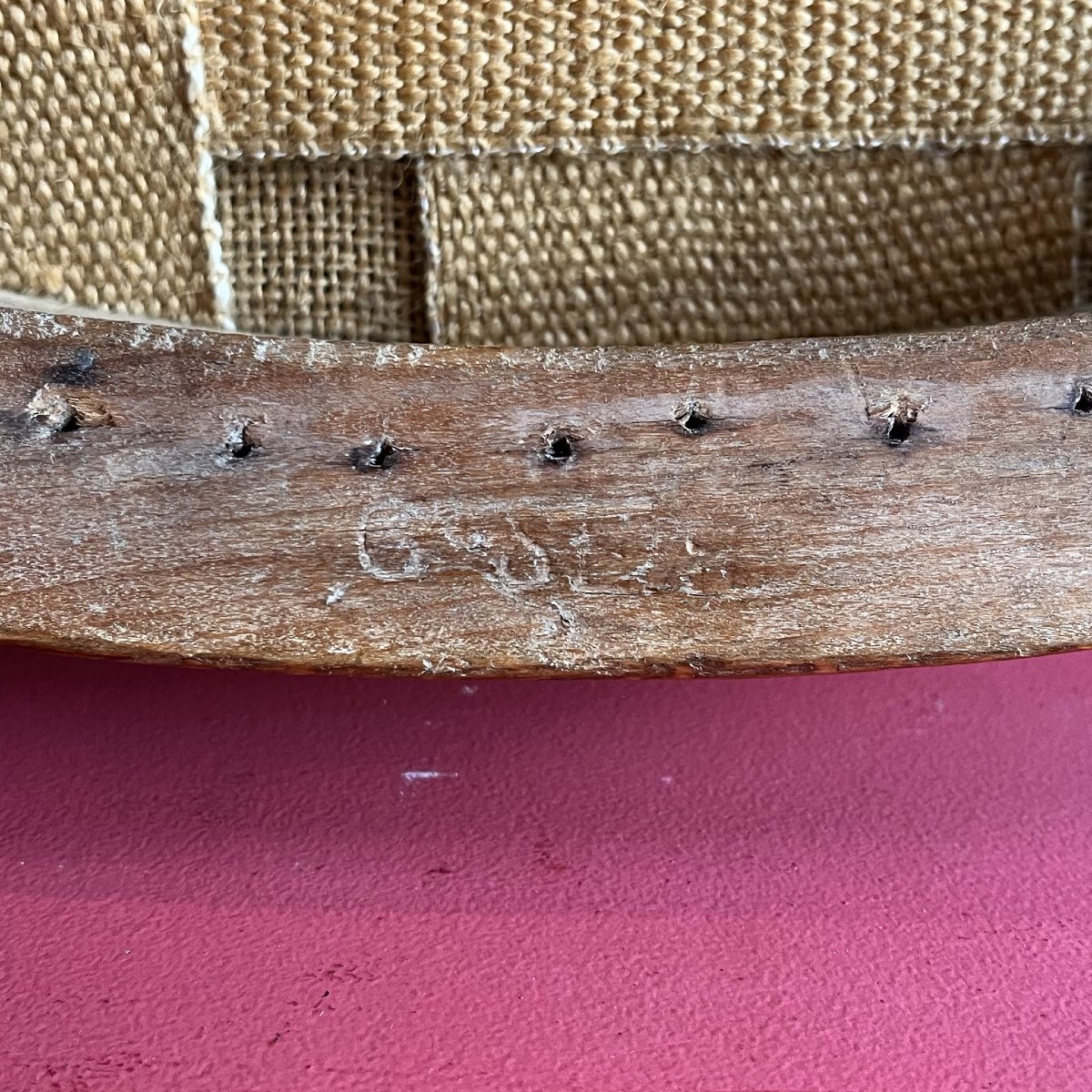 Stamped "c. Séné," Louis XVI-period Armchair-photo-7