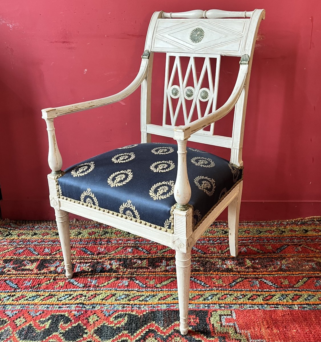 Lacquered Armchair, Directoire Period