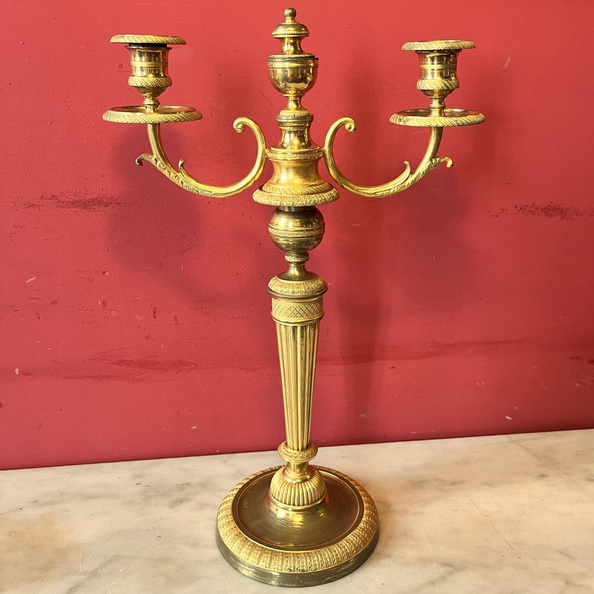 Pair Of Candelabra, Circa 1800-photo-2