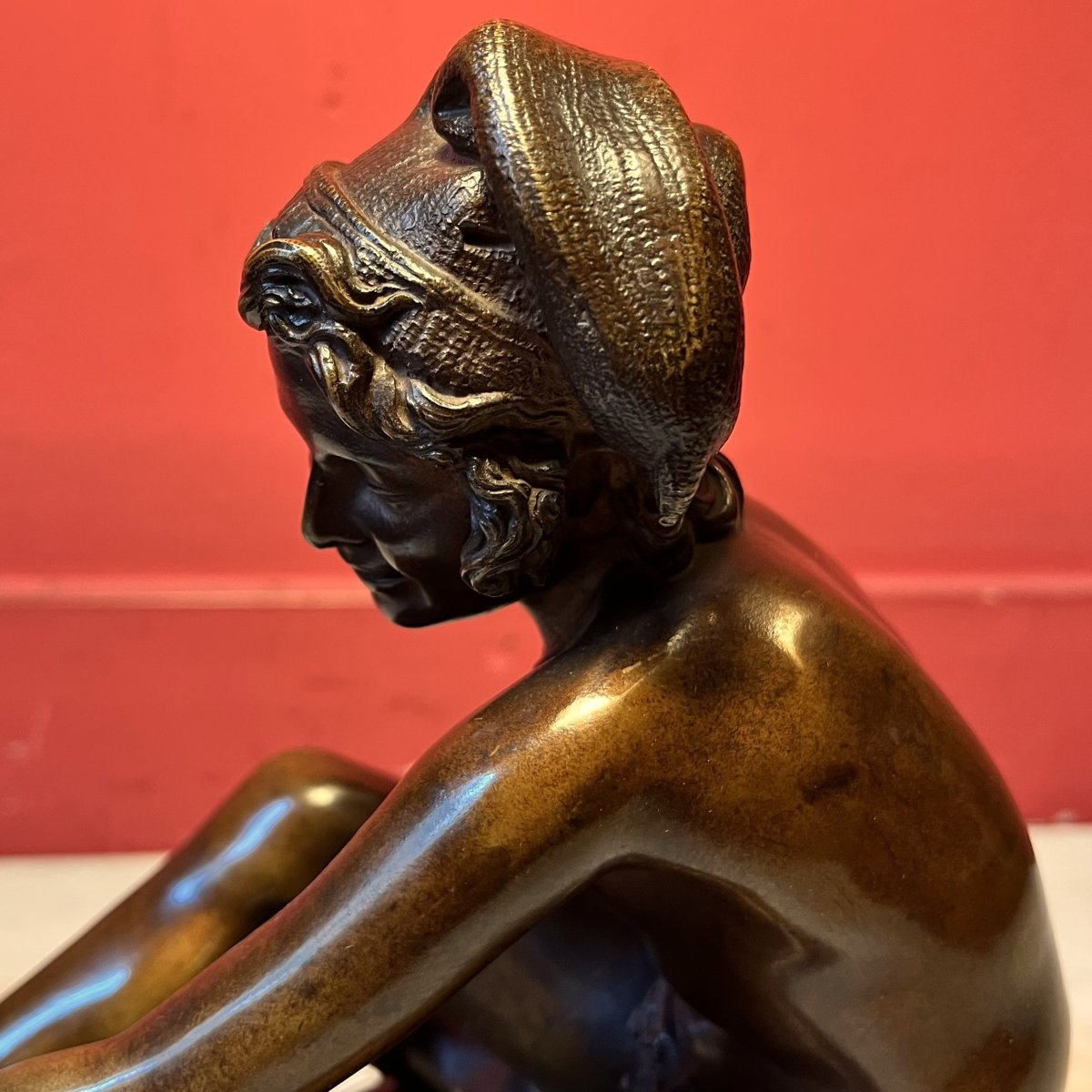 Jeune pêcheur napolitain par F. Rude et Susse fondeur -photo-4