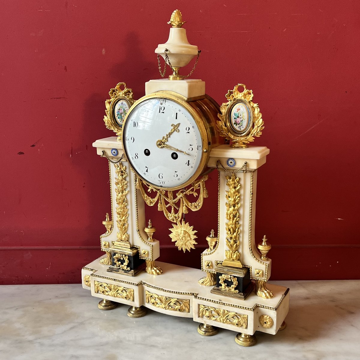 Pendule portique, vers 1810-photo-2