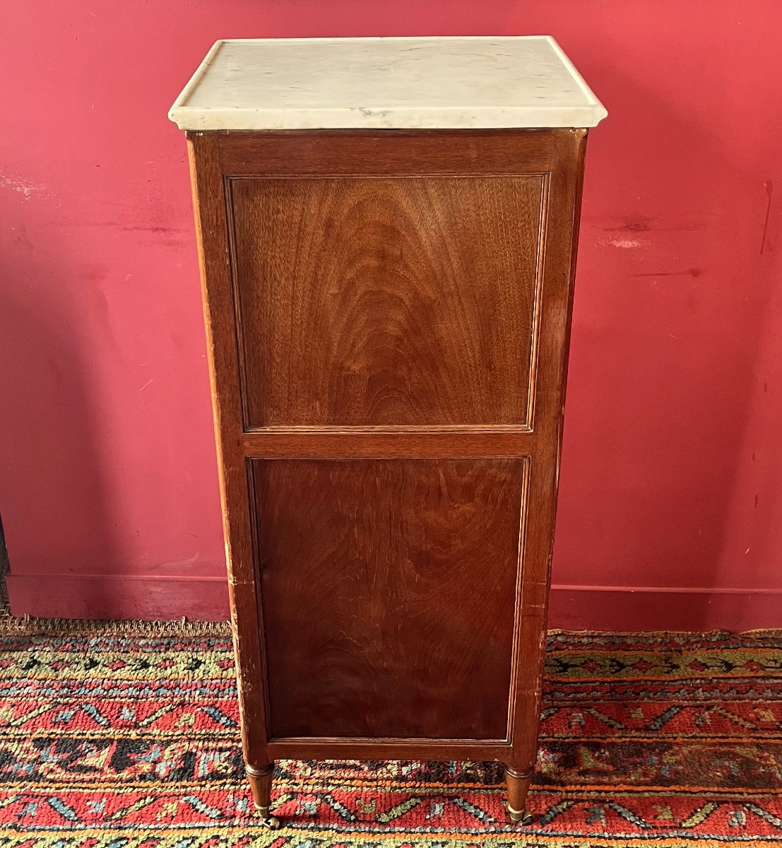 Mahogany Barber's Chest, Louis XVI Period-photo-4