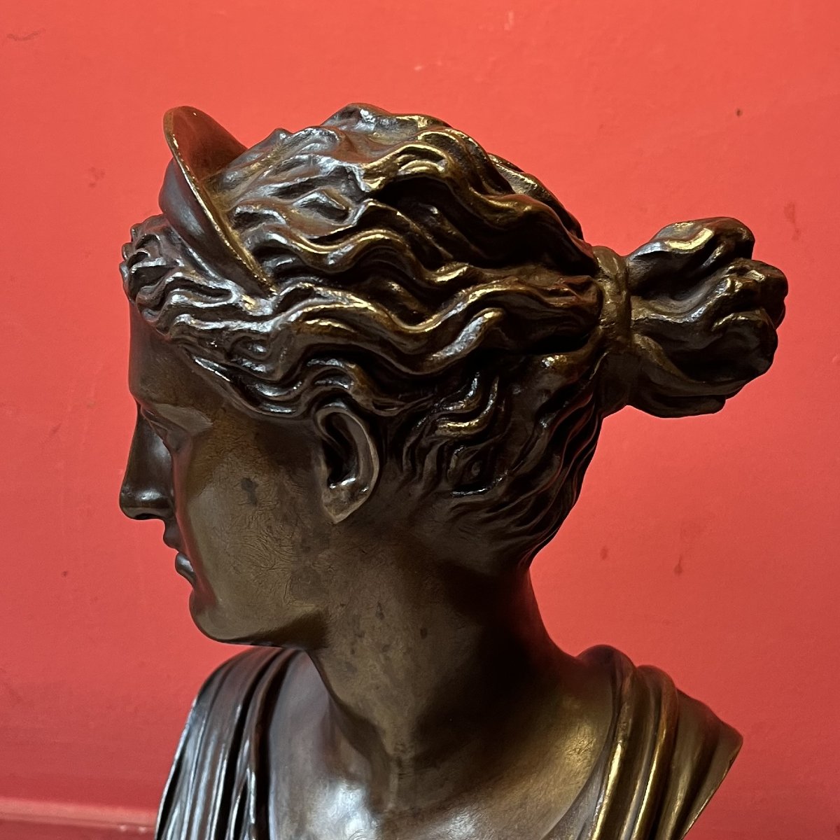 Diane Chasseresse, fonte Barbedienne, XIXème siècle-photo-3