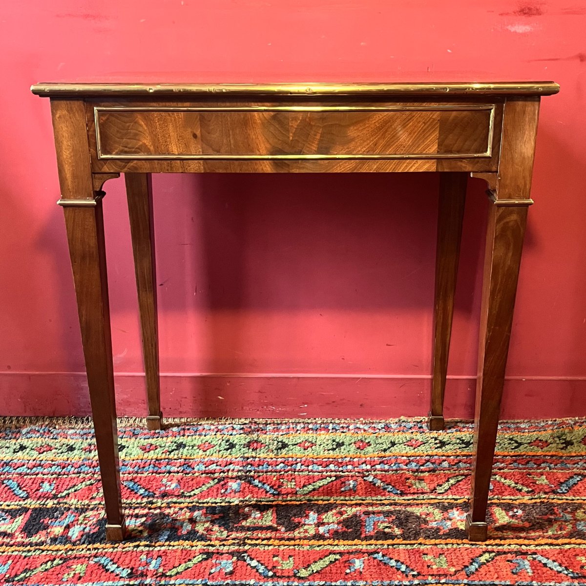 Mahogany Coffee Table, Louis XVI Period-photo-3