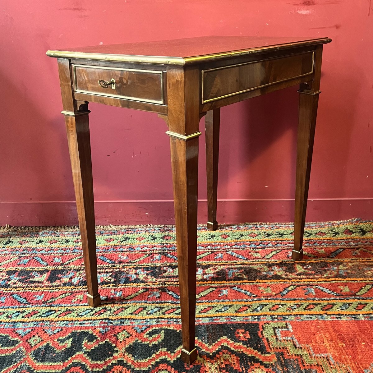 Mahogany Coffee Table, Louis XVI Period-photo-4