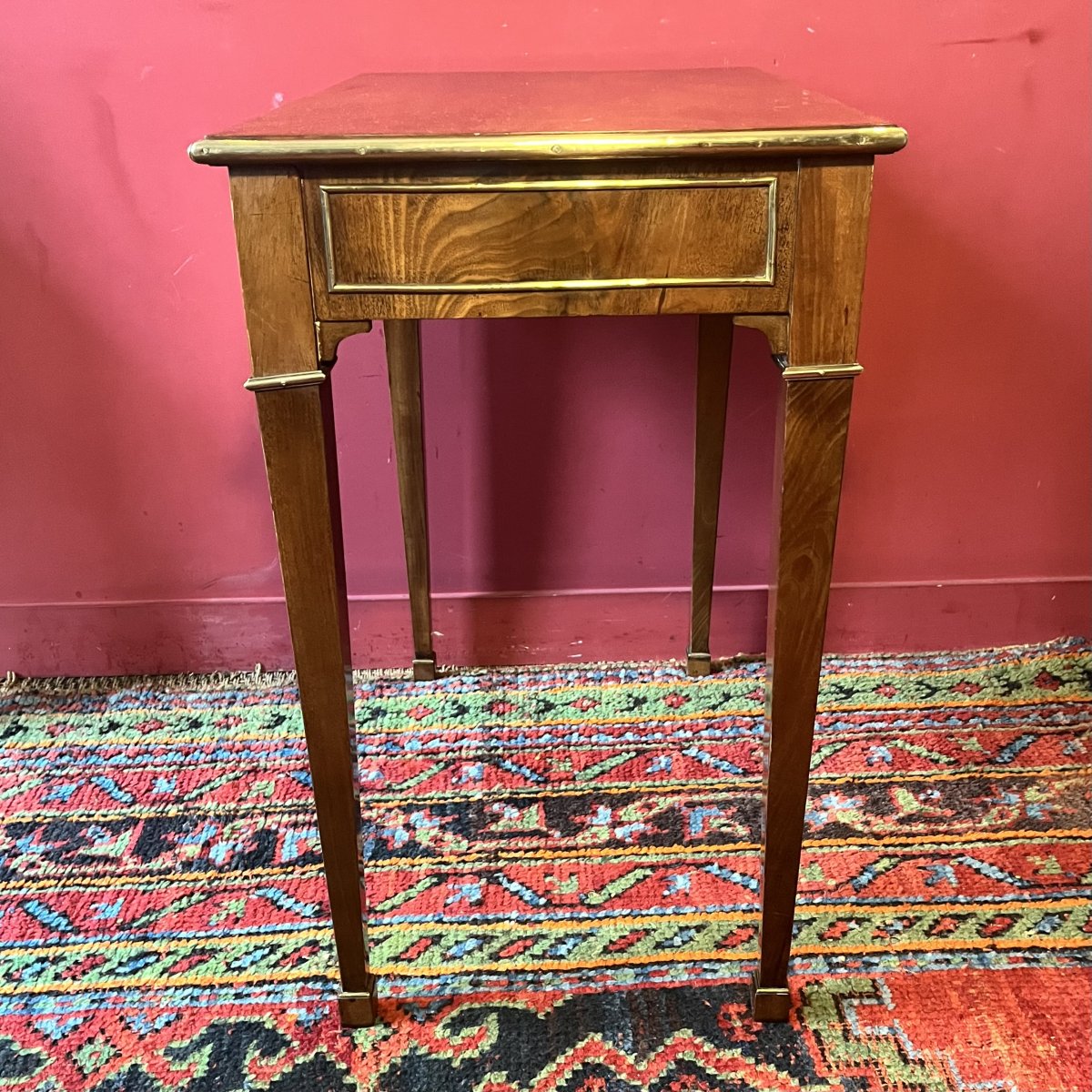 Mahogany Coffee Table, Louis XVI Period-photo-3