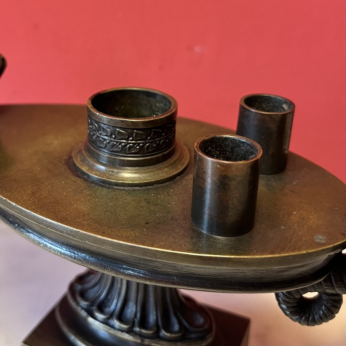 Inkwell Modeled After An Antique, Charles X Era-photo-4