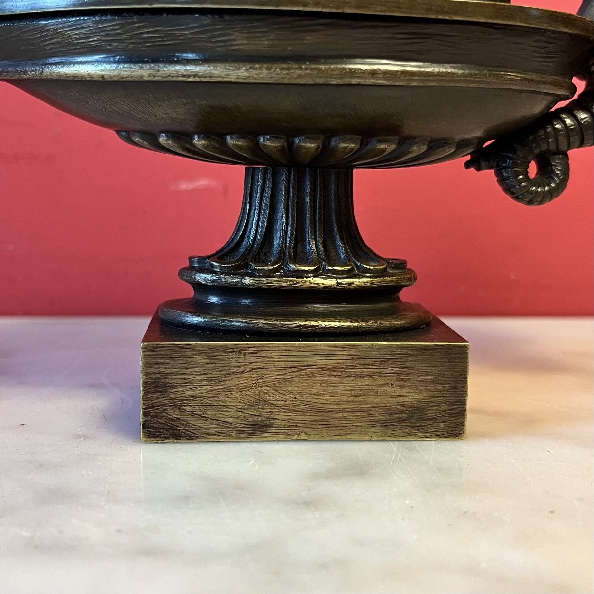Inkwell Modeled After An Antique, Charles X Era-photo-6