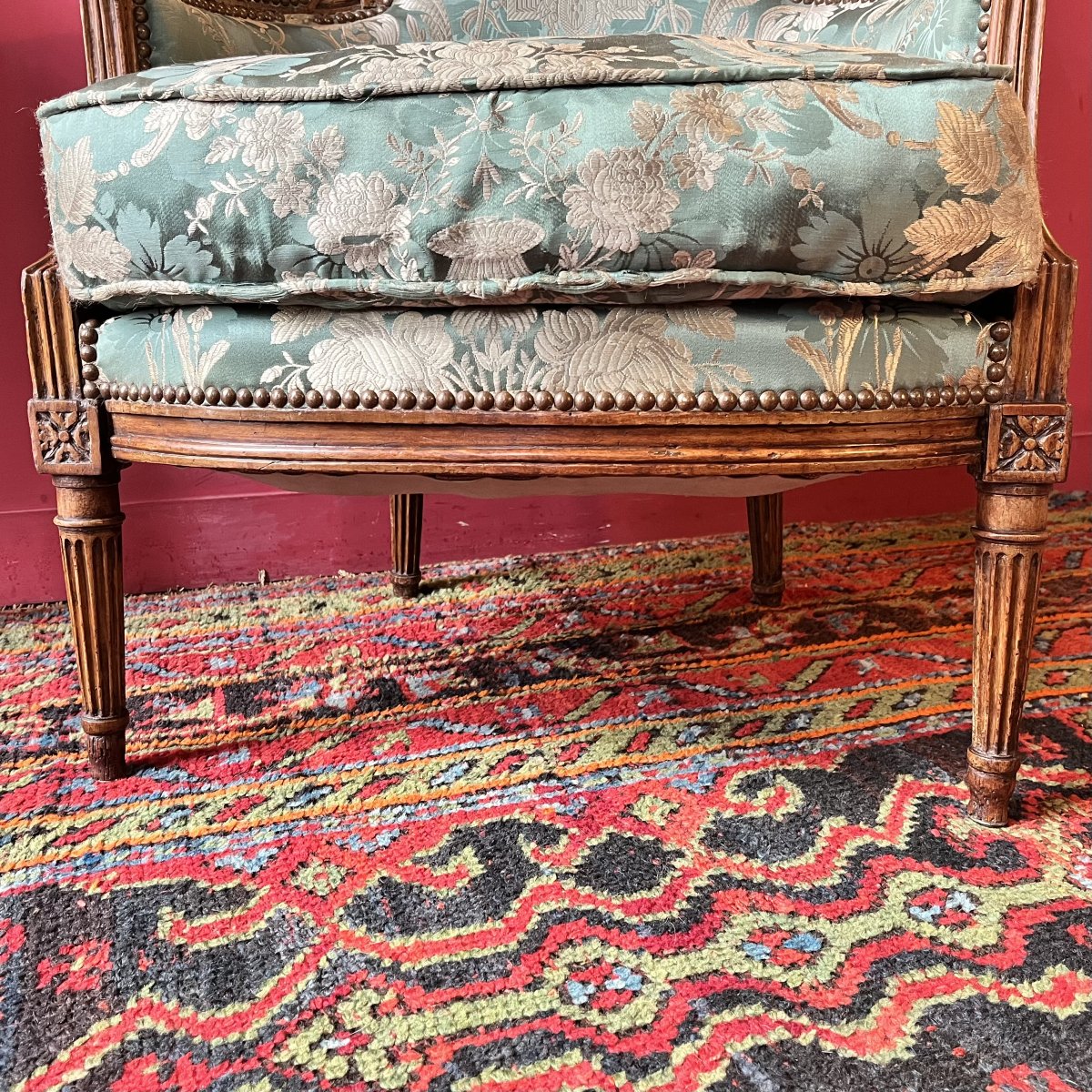 Bergère, époque Louis XVI-photo-3