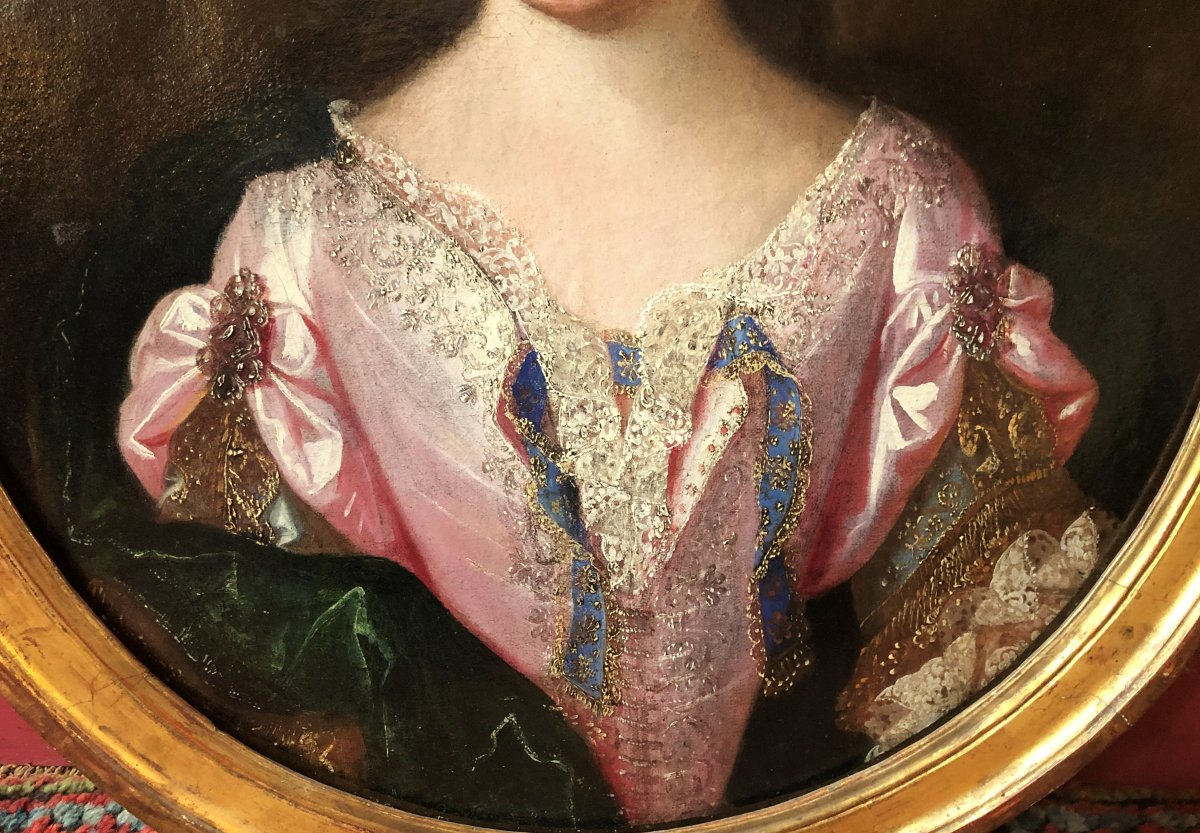 Mademoiselle De Blois, Beginning Of The XVIIIth Century-photo-3