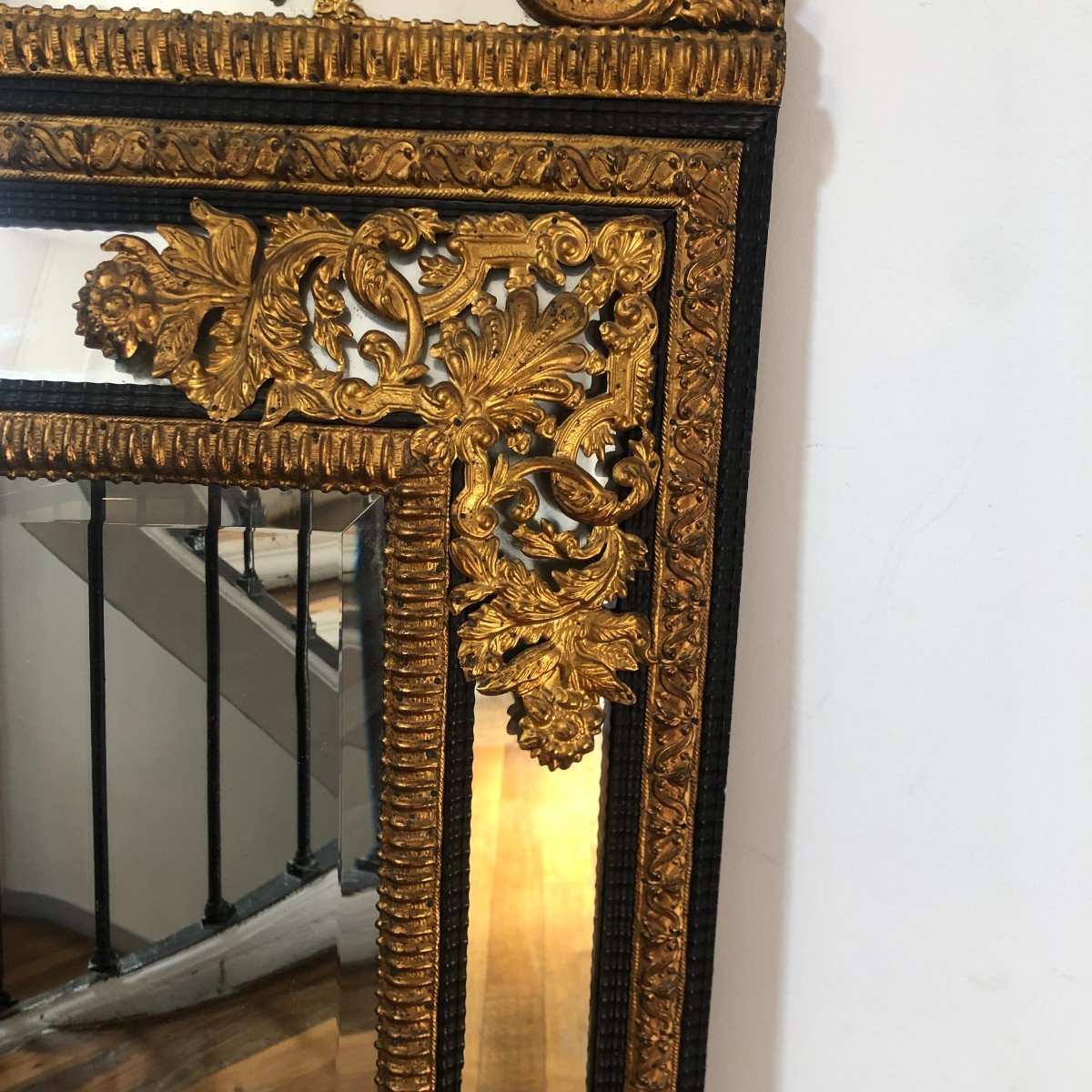 Important Miroir à Clinquants, XIXème Siècle-photo-2