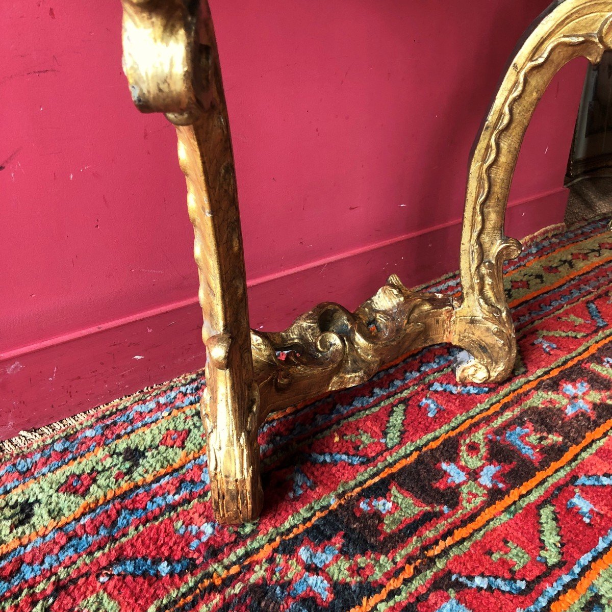 Console en Arbalète, Début De l'époque Louis XV-photo-4