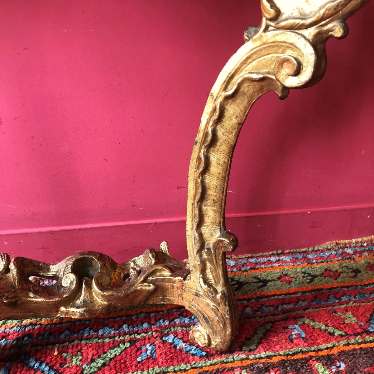 Console en Arbalète, Début De l'époque Louis XV-photo-4