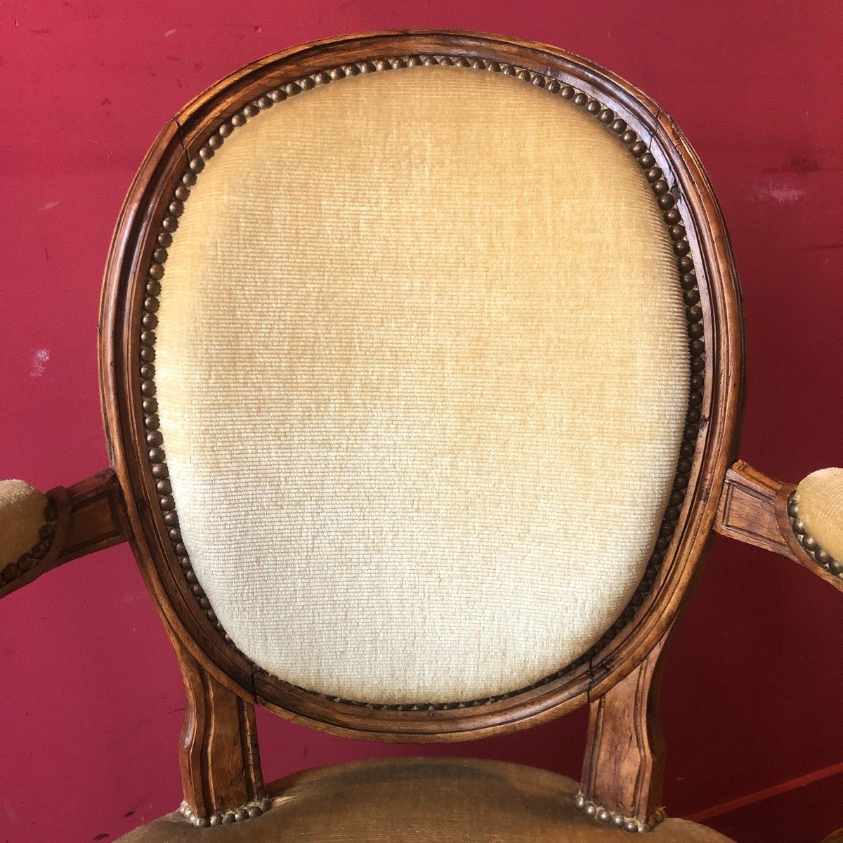 G. Jacob, Paire De Fauteuils, époque Louis XVI-photo-1
