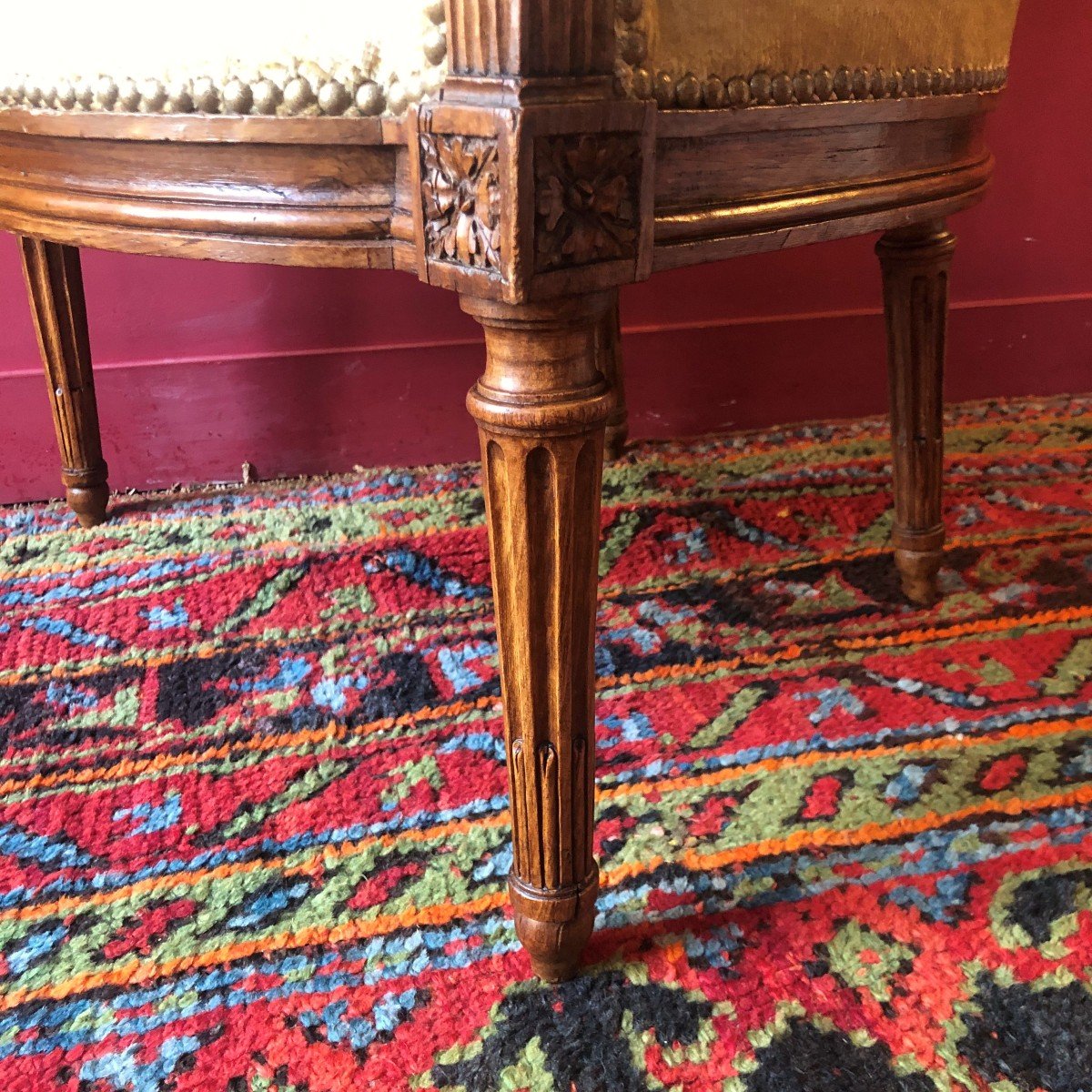 G. Jacob, Paire De Fauteuils, époque Louis XVI-photo-4