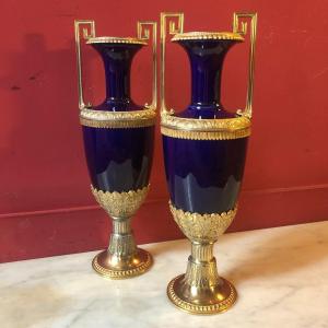 Pair Of Louis XVI Vases