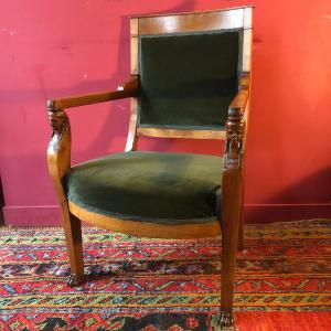 Stamped Parmantier, Return From Egypt Armchair, Consulat Period