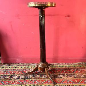 Louis XVI Period Rack-and-pinion Light Stand