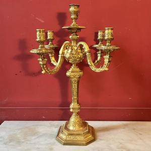 Grand candélabre Louis XIV (56 cm)