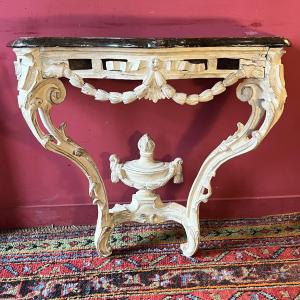 Carved And Lacquered Console, Late Lois XV Period