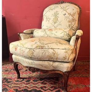 Grande bergère à la Reine, époque Louis XV